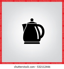 kettle icon vector illustration eps10.