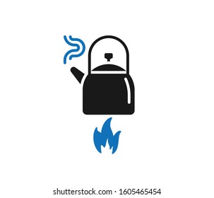 kettle icon vector illustration on white background  