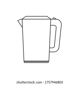 Kettle icon - vector sign
