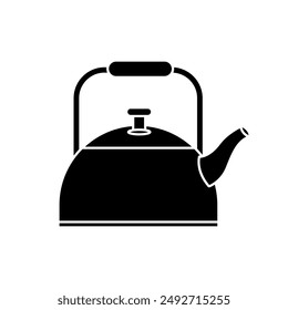 Kettle icon vector. Teapot illustration sign. Pot symbol. Teakettle logo.