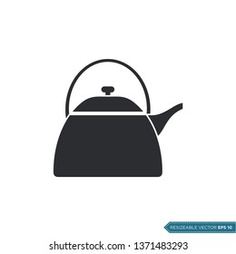 Kettle Icon Vector Template Illustration Design