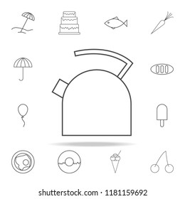 kettle icon. web icons universal set for web and mobile
