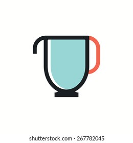 kettle icon.vector illustration.
