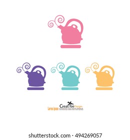 Kettle Icon.vector illustration.