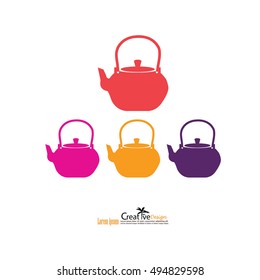 Kettle Icon.vector illustration.