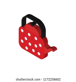 Kettle isometric left top view 3D icon