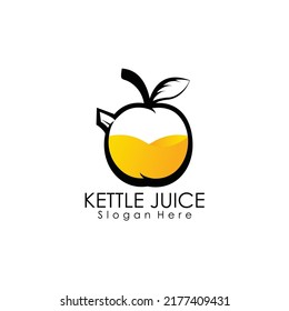 
kettle juice vector illustration art