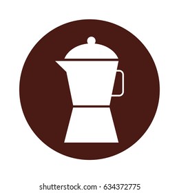 kettle kitchen isolated icon