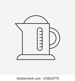 kettle line icon