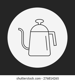 kettle line icon