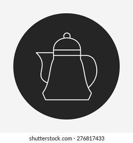 kettle line icon