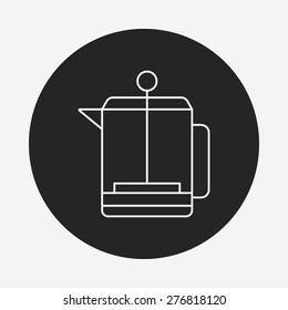 kettle line icon