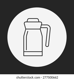 kettle line icon