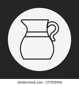 kettle line icon