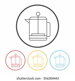 kettle line icon