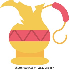 Kettle Line vector Icon Design