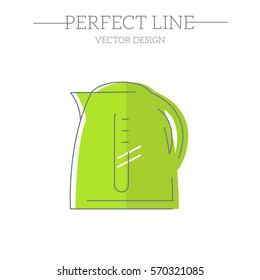 kettle linear icon