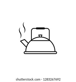 kettle, liquid container, teapot icon. Element of kitchen utensils icon for mobile concept and web apps. Detailed kettle, liquid container, teapot icon can be used for web