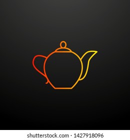 kettle nolan icon. Elements of food set. Simple icon for websites, web design, mobile app, info graphics