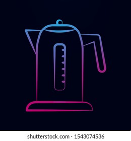 Kettle nolan icon. Simple thin line, outline vector of tea icons for ui and ux, website or mobile application