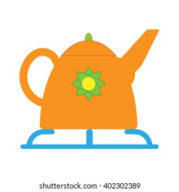 Kettle on a stand
