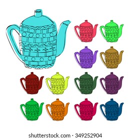 Kettle with ornament
