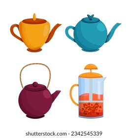 Kettle set.  Tea Ceremony. Tea, drink.