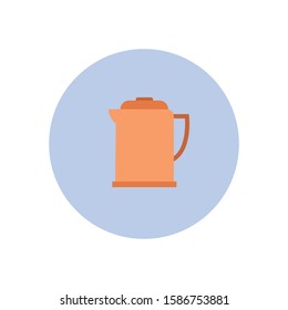 kettle simple illustration clip art vector