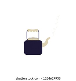 kettle stock vector  isolated on white background 