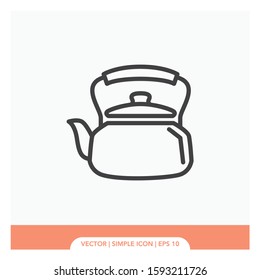 Kettle symbol Icon Vector Illustration