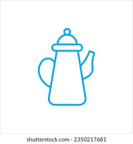 kettle for tea icon vector illustration symbol