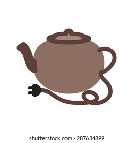 Kettle, tea, teapot, kitchenware icon vector image. Can also be used for eatables, food and drinks. Suitable for use on web apps, mobile apps and print media