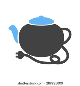 Kettle, tea, teapot, kitchenware icon vector image. Can also be used for eatables, food and drinks. Suitable for use on web apps, mobile apps and print media