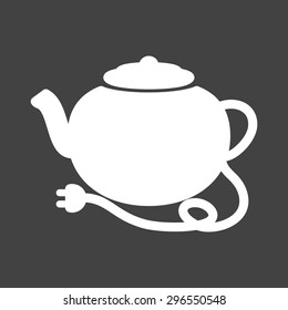 Kettle, tea, teapot, kitchenware icon vector image. Can also be used for eatables, food and drinks. Suitable for use on web apps, mobile apps and print media