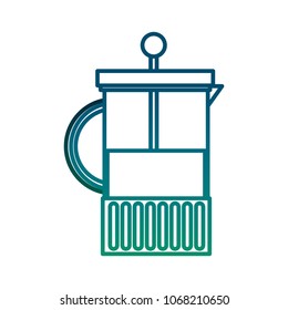 kettle teapot isolated icon