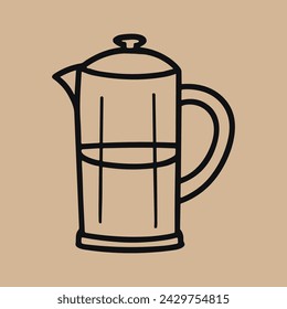 kettle vector, appliance coffee maker, various animations, coffee bundle vector, colored vector,coffee maker vector, coffee filter machine bundle, outline vector