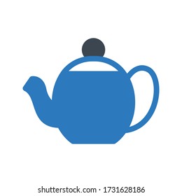 kettle vector glyph color icon 