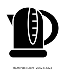 Kettle Vector Glyph Icon For Personal And Commercial Use.

