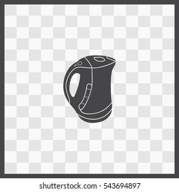 Kettle vector icon. Isolated illustration. Business picture.