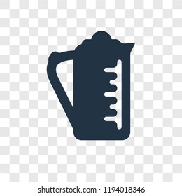 Kettle vector icon isolated on transparent background, Kettle transparency logo concept