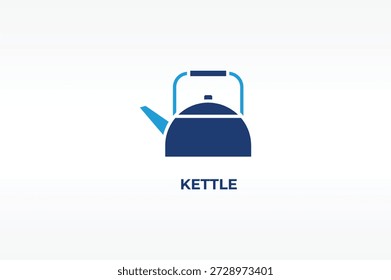 KETTLE Vektor, Symbol oder Logo, einzelne Symbolgrafik