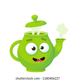 kettle, vector illustration