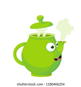 kettle, vector illustration