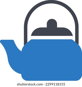 kettle Vector illustration on a transparent background. Premium quality symmbols. Glyphs vector icons for concept and graphic design.