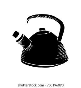 kettle vector sketch
