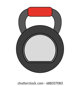 kettlebell exercise equipment icon image
