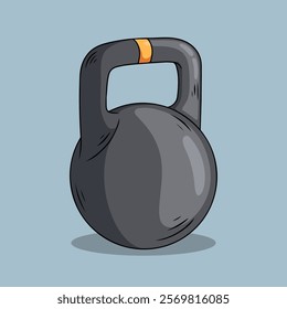 Kettlebell or girya weight training equipment 