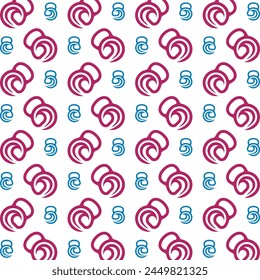 Kettlebell grand trendy multicolor repeating pattern vector illustration background design