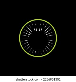 kettlebell gym icon, vector template fitness
