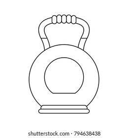 Kettlebell gym weight
